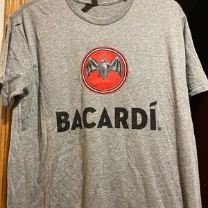 Medium Size Bacardi Grey T-shirt